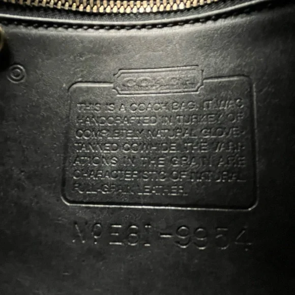 VINTAGE COACH PRAIRIE BAG, No. 9954 - Picture 14 of 14